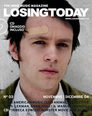 Jens Lekman on the cover of Losing Today magazine #3